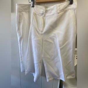 Eileen Fisher Small white shorts womens elegant $165